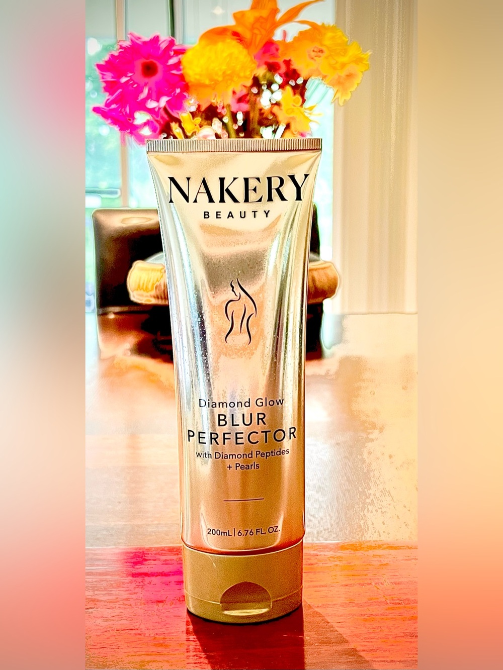 NAKERY Beauty Body Bronzer Illuminator for Tropical Sun kissed glow w/ HYL Acid